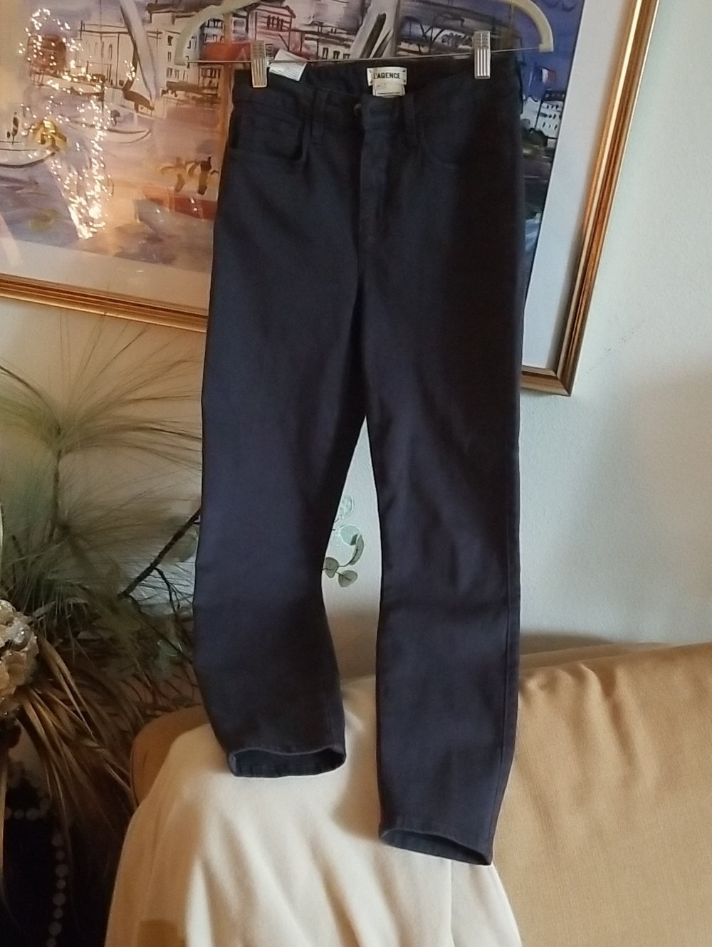 L'AGENCE Black Denim Jeans